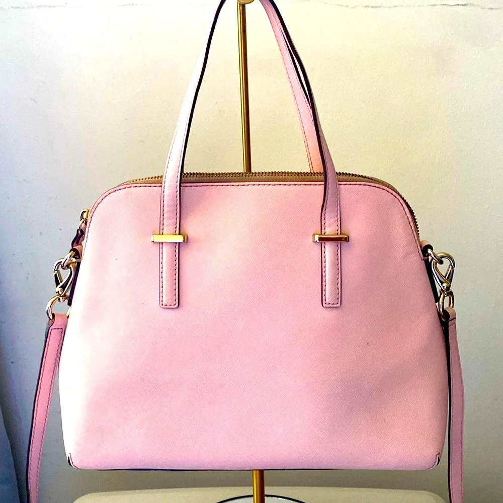 Kate Spade New York Cedar Street Maise Leather Pink Ballet Slipper Satchel